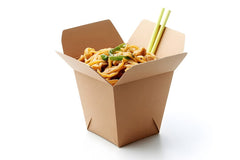 Asian foods Kraft Box 375ml - 10pcs