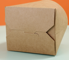 Asian foods Kraft Box 375ml - 10pcs