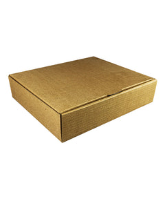 Foil container Corrugated Box 31x26x7 cm Catering Packaging - 10pcs