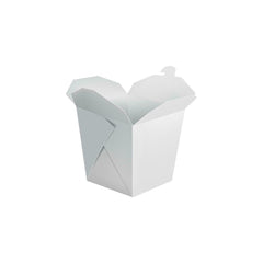 Asian foods white Box 600ml - 10pcs